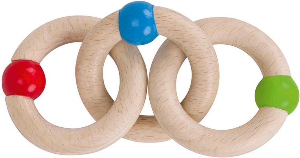 Heimess Houten Bijtring Drie Ringen