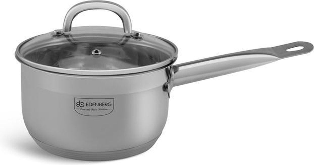 Edënbërg Classic Line - RVS Steelpan - 0.8 liter - Ø 12 cm