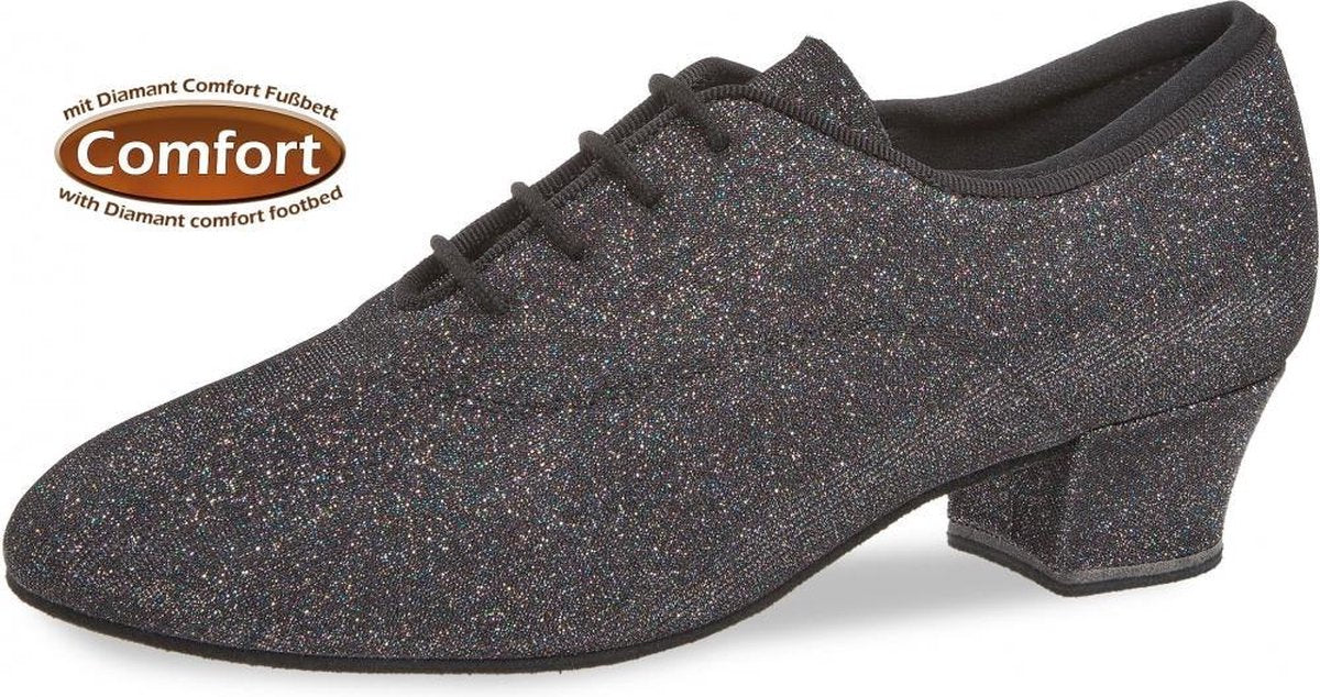 Diamant Dames Dansschoenen 140-034-511-A – Latin/Salsa Trainingsschoenen – Zwart