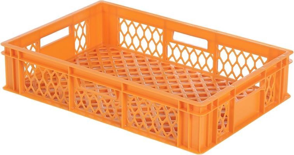 Stapelkrat - 600x400xH130mm - oranje