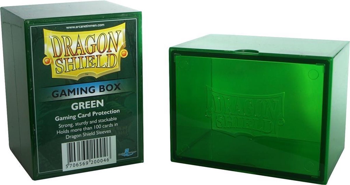 Dragonshield Strongbox Green (deck box)