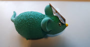 Squeeze muis orange of groen of  paars13cm