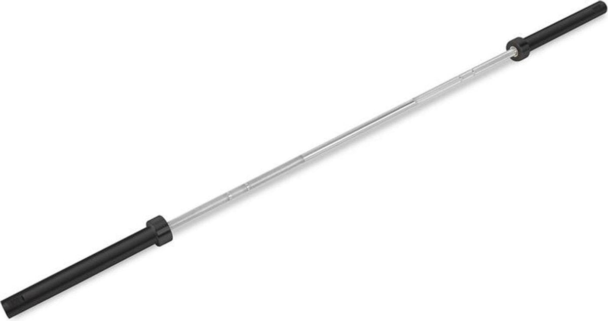 Wolfbar Olympische Halterstang zwart / zilver Chroom 20 kg
