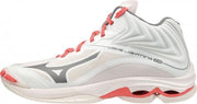 Mizuno Wave Lightning Z6 Mid Dames - wit/roze - maat 42.5