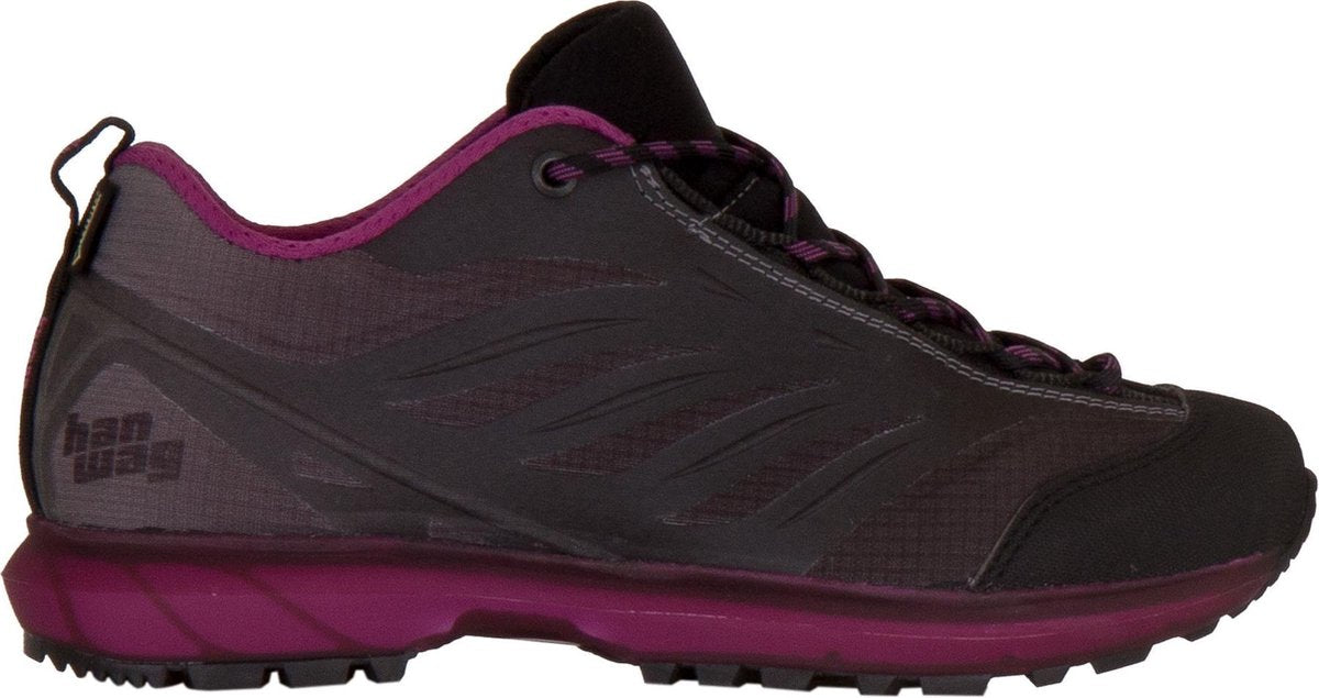 Hanwag Wandelschoenen - Maat 40.5 - Vrouwen - donkergrijs/roze