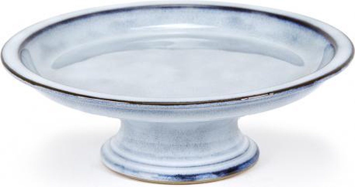 PASCALE NAESSENS PURE GEBAKSCHAAL L BLAUW GEGLAZUURD PURE D 23.5 H 8 L 23.5 (1 STUK)