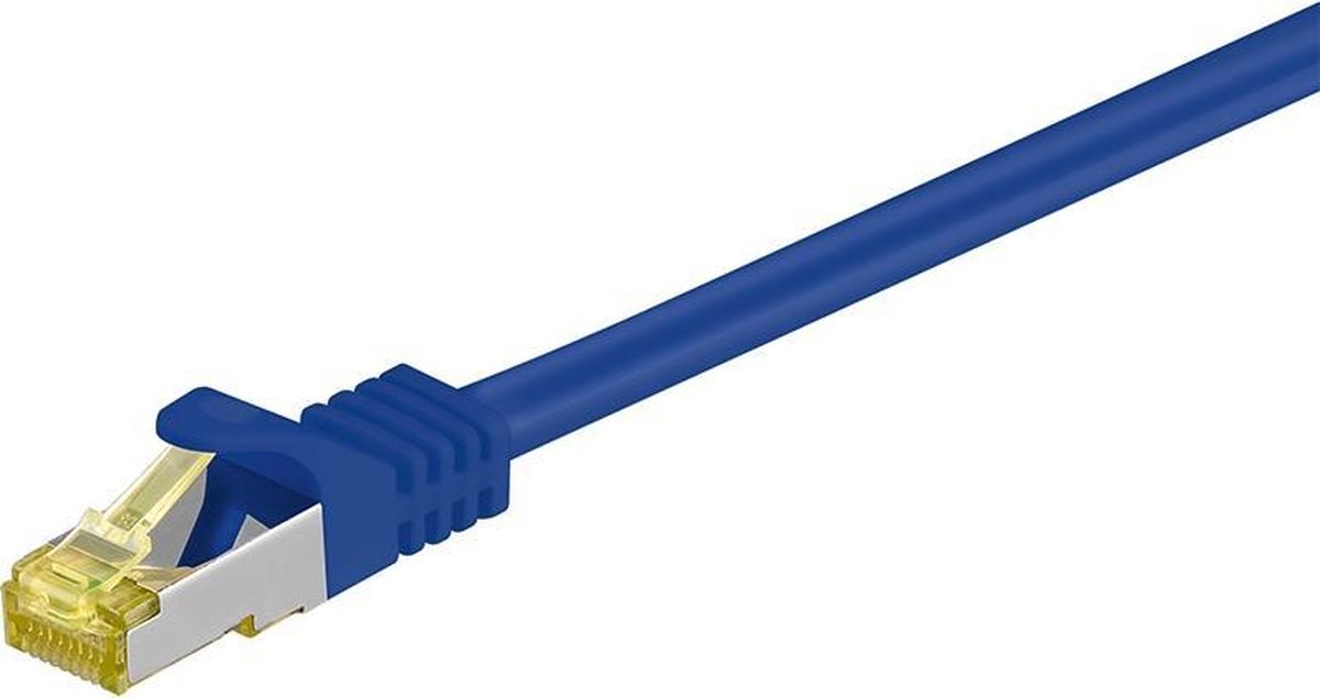 Wentronic 140182 - Cat 6 STP-kabel - RJ45 - 3 m - blauw