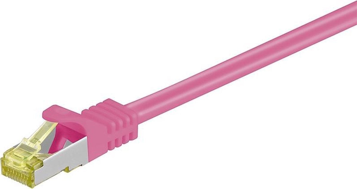 Wentronic 91596 - Netwerkkabel - RJ45 - 1.5 m - Magenta