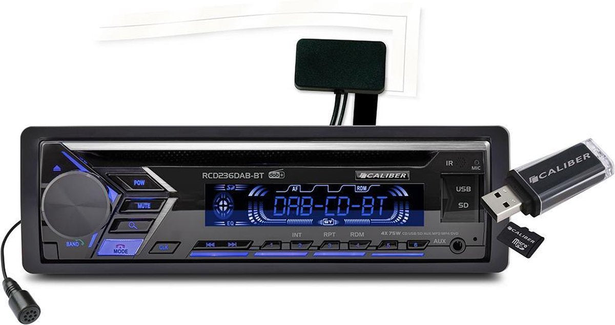 Caliber RCD236DAB-BT - Radio met CD