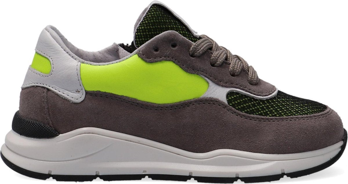 Pinocchio Jongens Lage sneakers P1770 - Grijs - Maat 26