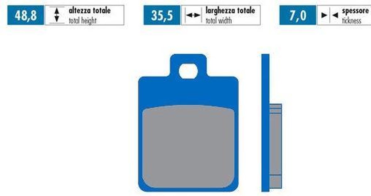 Remblokset Polini 0249