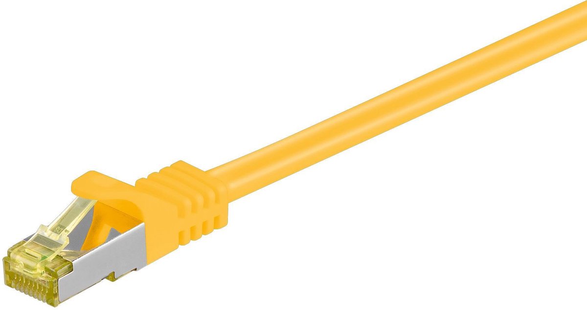 Wentronic 91611 - Cat 7 STP-kabel - RJ45 - 3 m - Geel