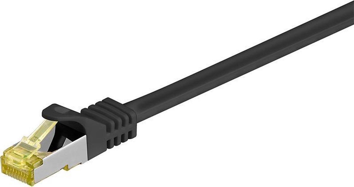 Wentronic 91653 - Cat 7 STP-kabel - RJ45 - 15 m - Zwart