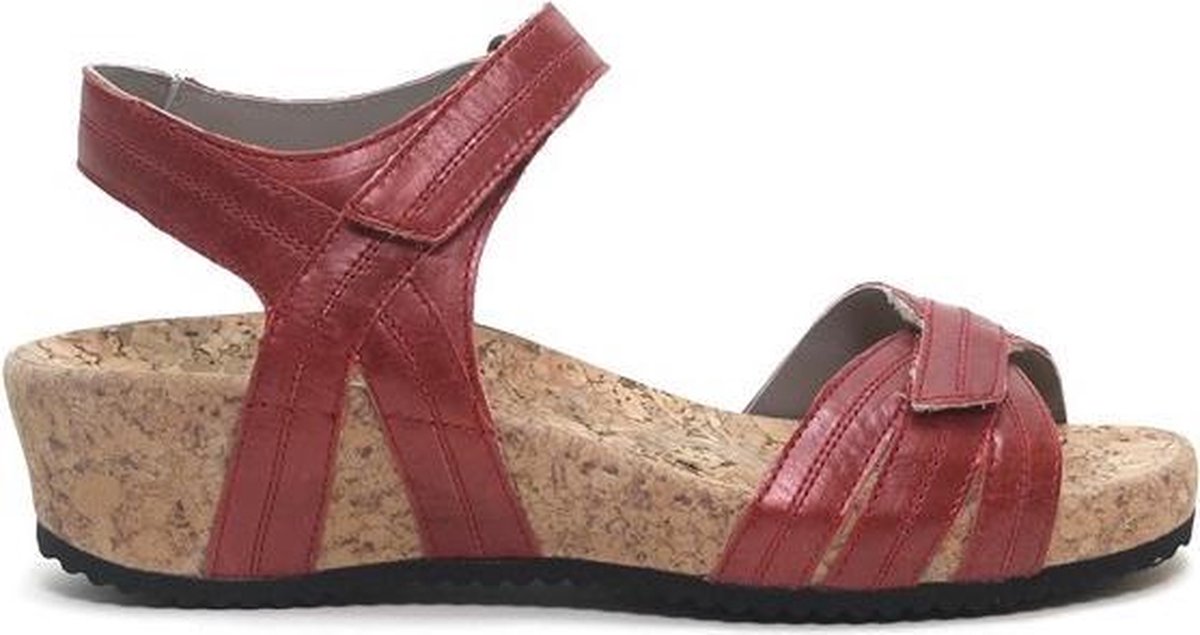 Durea Sandalen 7393 025 H Kersen Rood Kurk