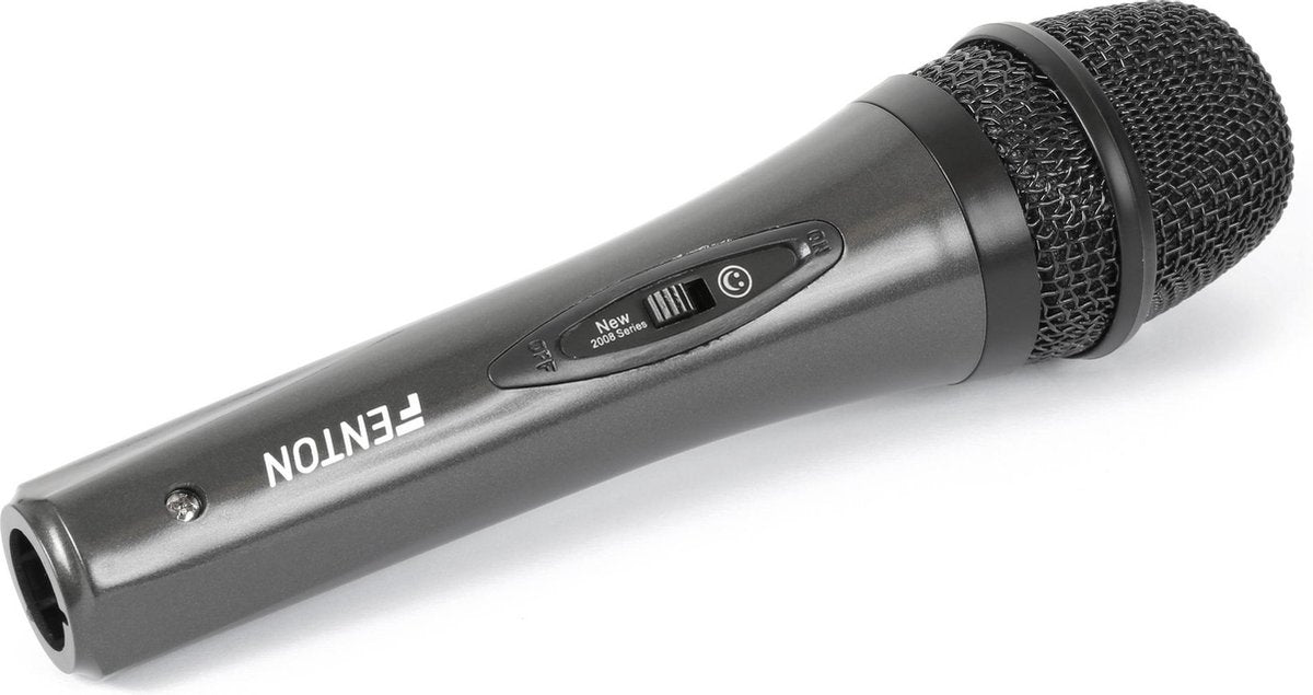 Microfoon - Fenton DM105 handmicrofoon met kabel  - Karaoke microfoon - Zang microfoon