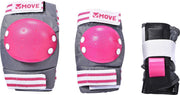 Move Skate Bescherming 3-delig Basic Roze One-size