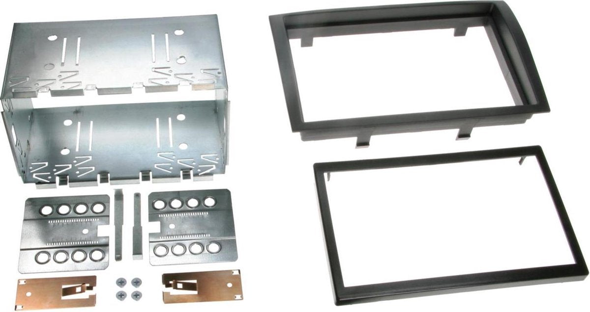 2-DIN Paneel Citroën Jumper - Fiat Ducato - Peugeot Boxer 2006-2019 Kleur: Anthracite