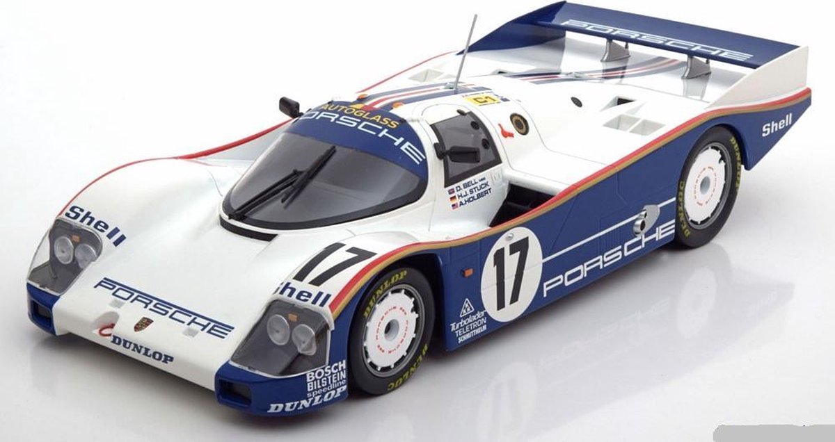 Porsche 962 C Nr# 17 Winner 24Hrs Le Mans 1987 Bell / Stuck / Holbert 1-18 Norev Limited 1000 Pieces