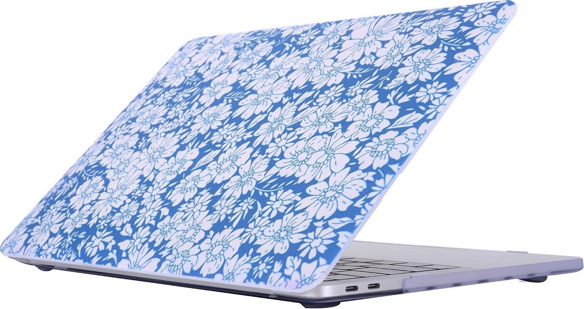 Mobigear Hardshell Case Bloemen Serie 10 Macbook Pro 13 inch Thunderbolt 3 (USB-C)