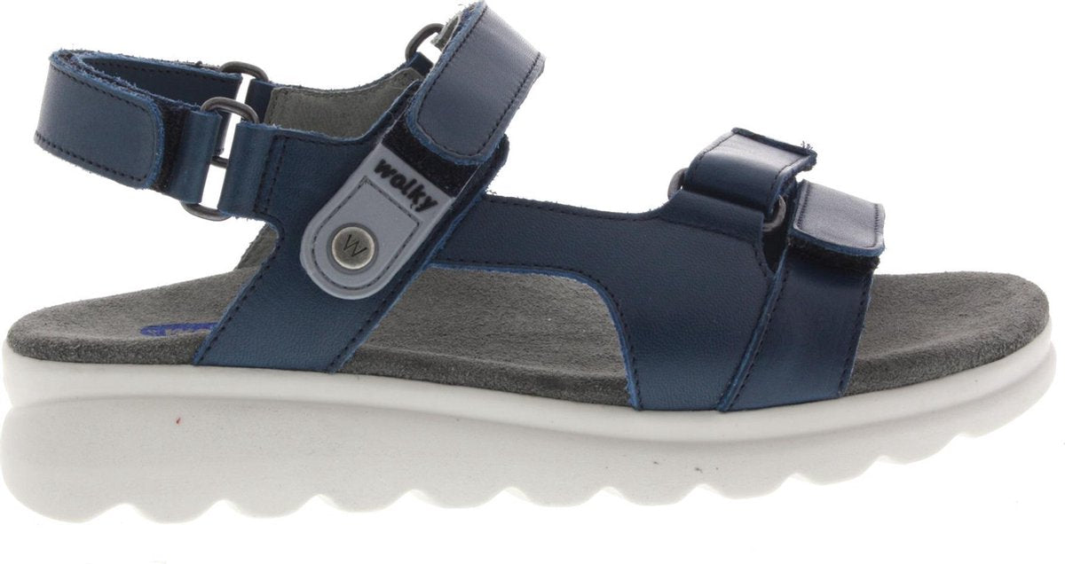 Dames Sandalen Wolky 0152550 Mile Vegi Blauw - Maat 38