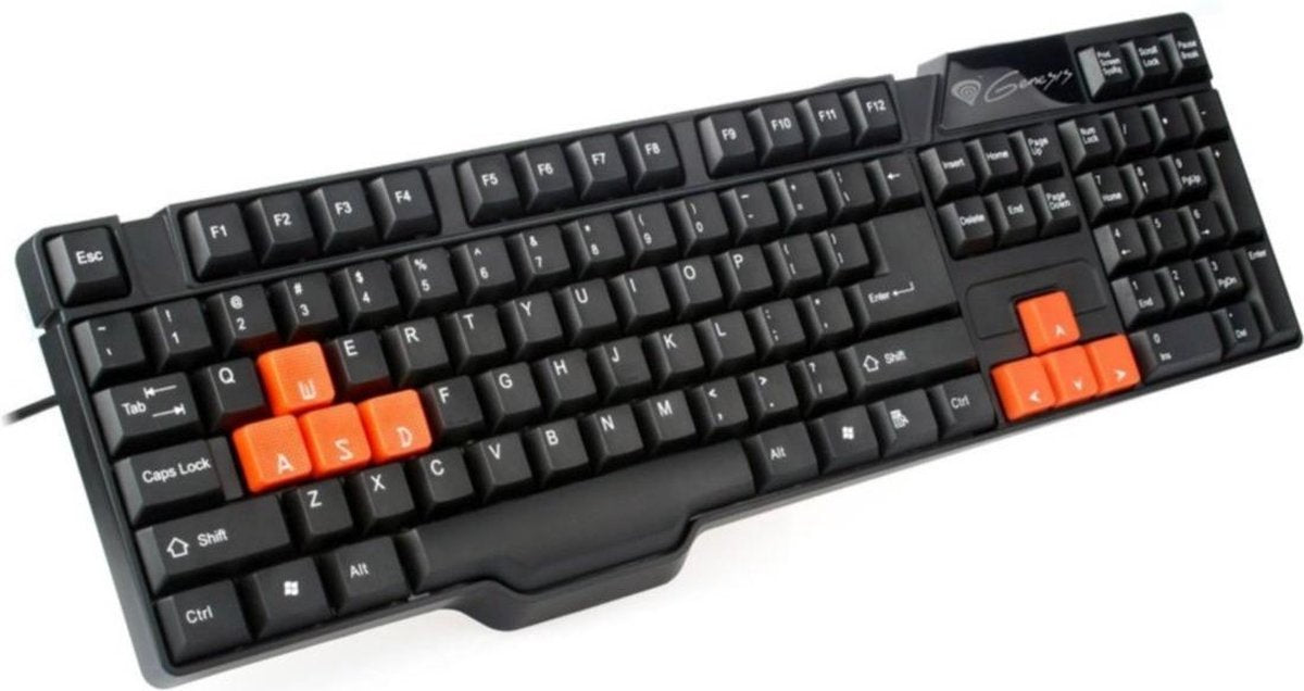 Natec Genesis R11 USB QWERTZ Tsjechisch Zwart