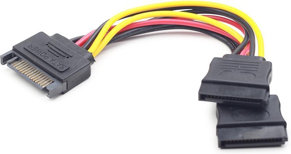 CablExpert CC-SATAM2F-01 - SATA voedings-splitterkabel