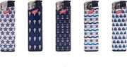 Aanstekers - Lighters - Prof - 50 stuks – Navy Print