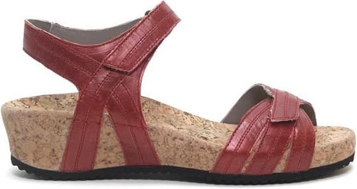 Durea Sandalen 7393 025 H Kersen Rood Kurk