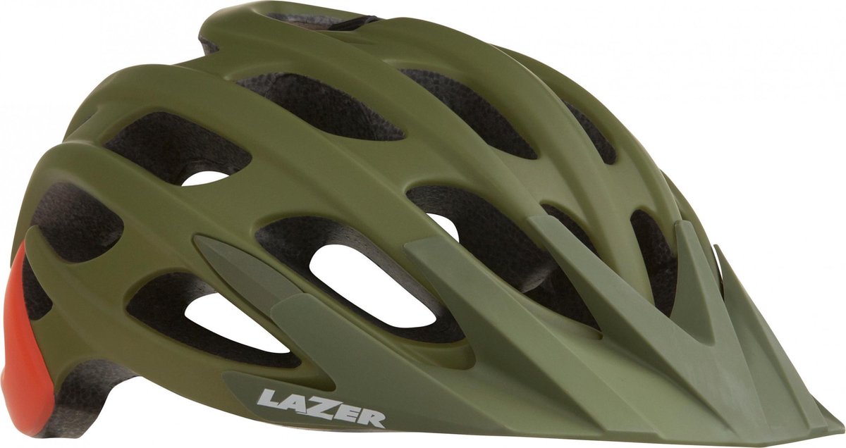 Lazer Fietshelm Magma+ Xtra Unisex Kaki Maat 52-56 Cm