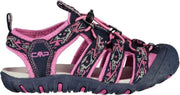 Cmp Wandelsandalen Sahiph Junior Polyester/eva Blauw/roze Maat 32
