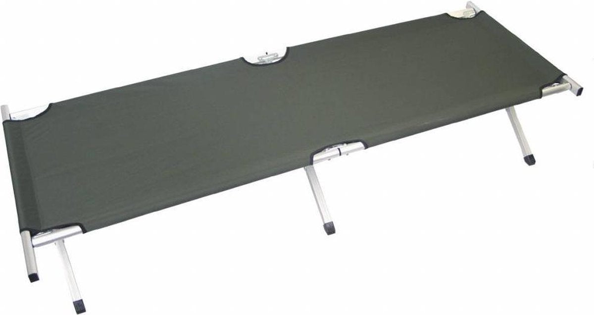 MFH US Army veldbed met draagtas aluminium extra lang 200x65x40 cm