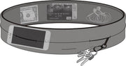 Running belt - Hardloopriem - Hardloopaccessoires - Hardlopen - Grijs - Small