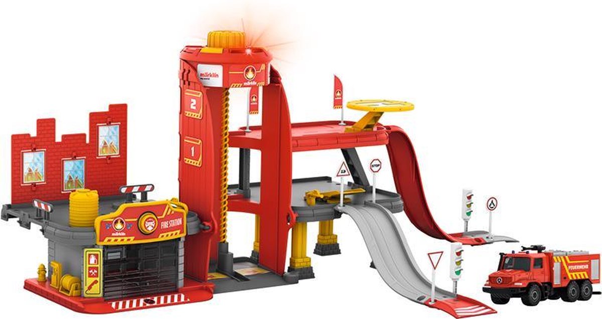 Märklin World 72219 H0 brandweerstation met licht- en geluidsfunctie