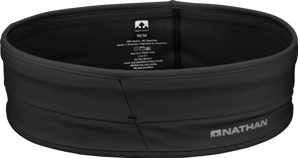 Nathan The Zipster Black XL - Runningbelt