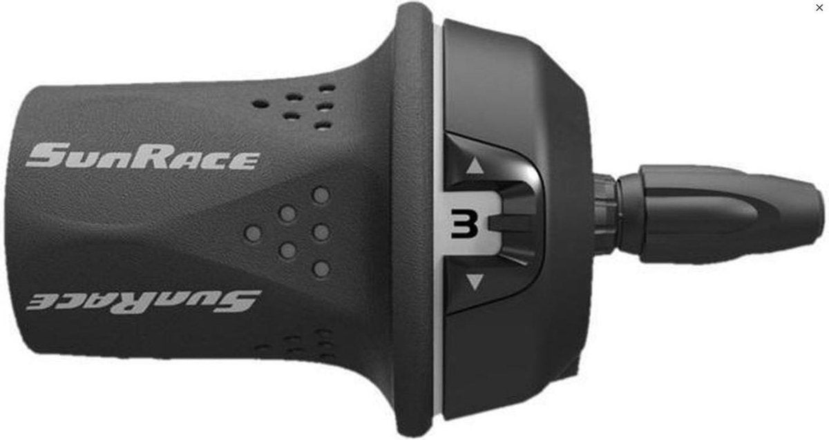 Draaiversteller Sunrace TSM21 links - 3 speed