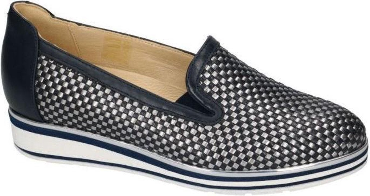 Softwaves -Dames -  blauw donker - ballerina's & mocassins - maat 40