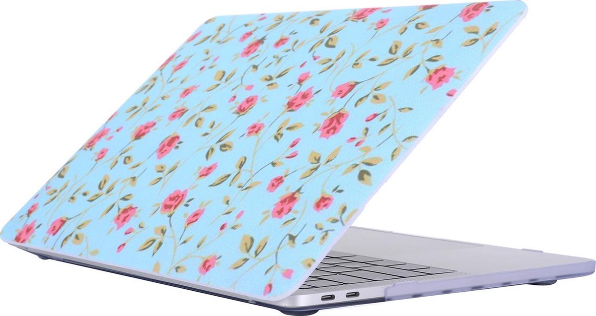 Mobigear Hardshell Case Bloemen Serie 23 Macbook Pro 15 inch Thunderbolt 3 (USB-C)