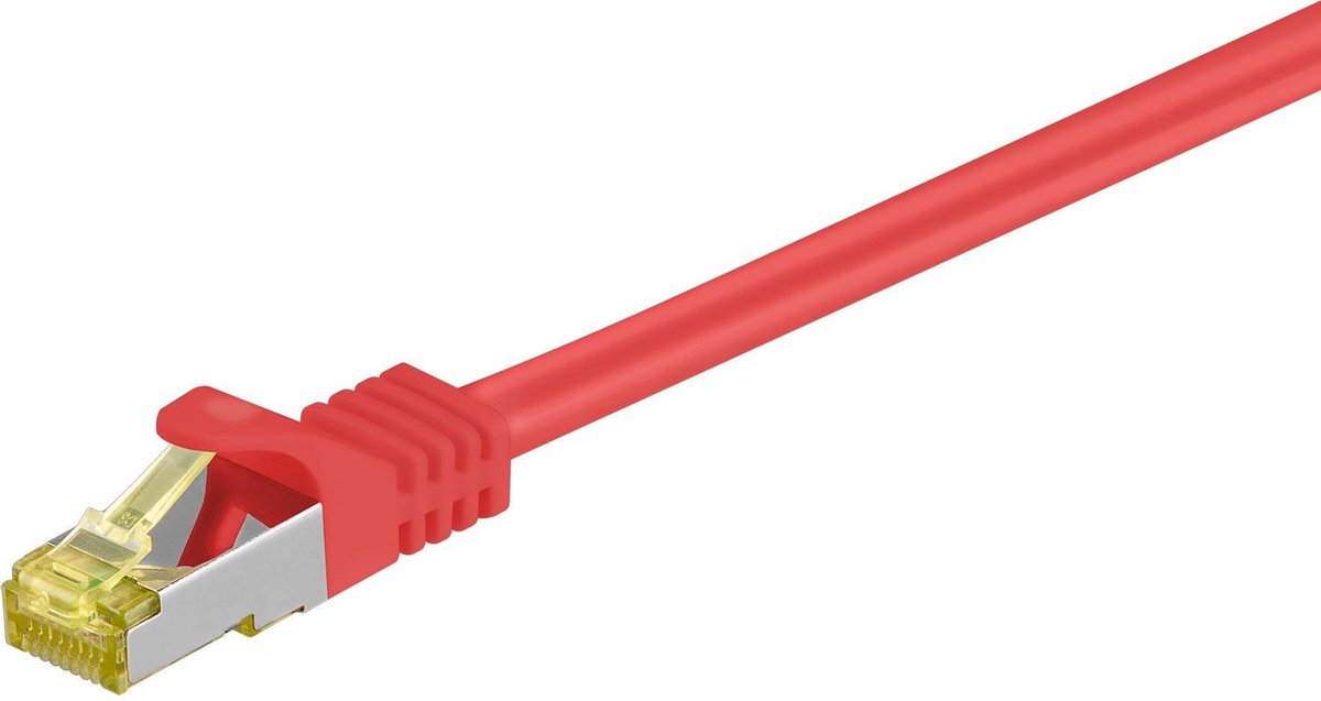 Wentronic 91634 - Cat 7 STP-kabel - RJ45 - 7.5 m - Rood