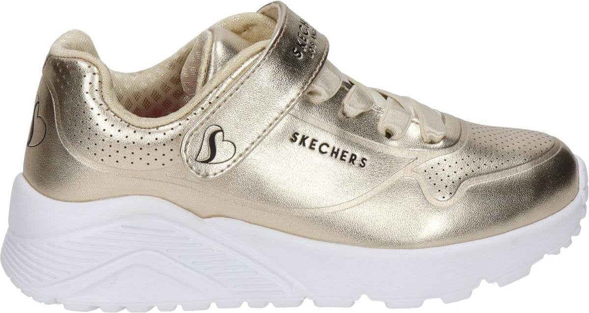 Skecher Uno Lite meisjes sneaker - Goud - Maat 29