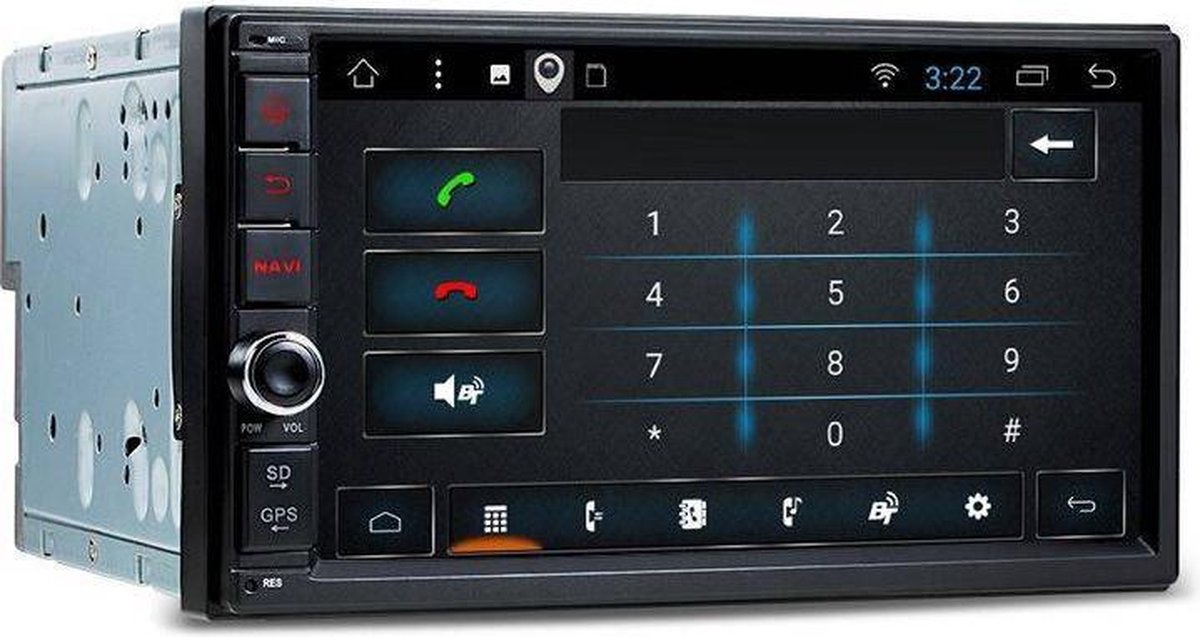 2 DIN Android 7.1 Navigatie 7