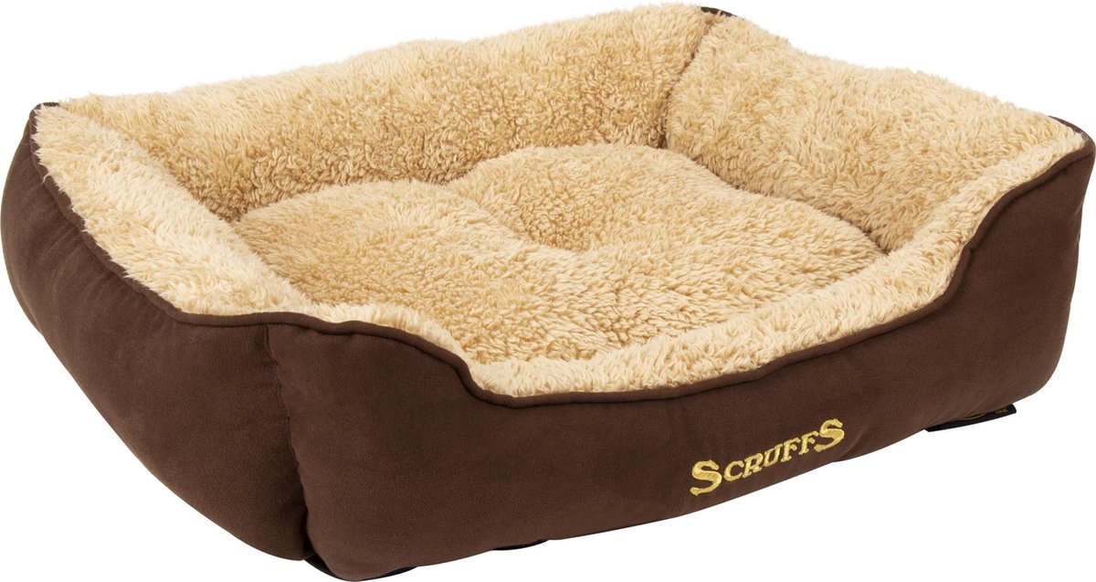 Scruffs Cosy Comfortabele Hondenmand - Bruin - Large 75 x 60 cm