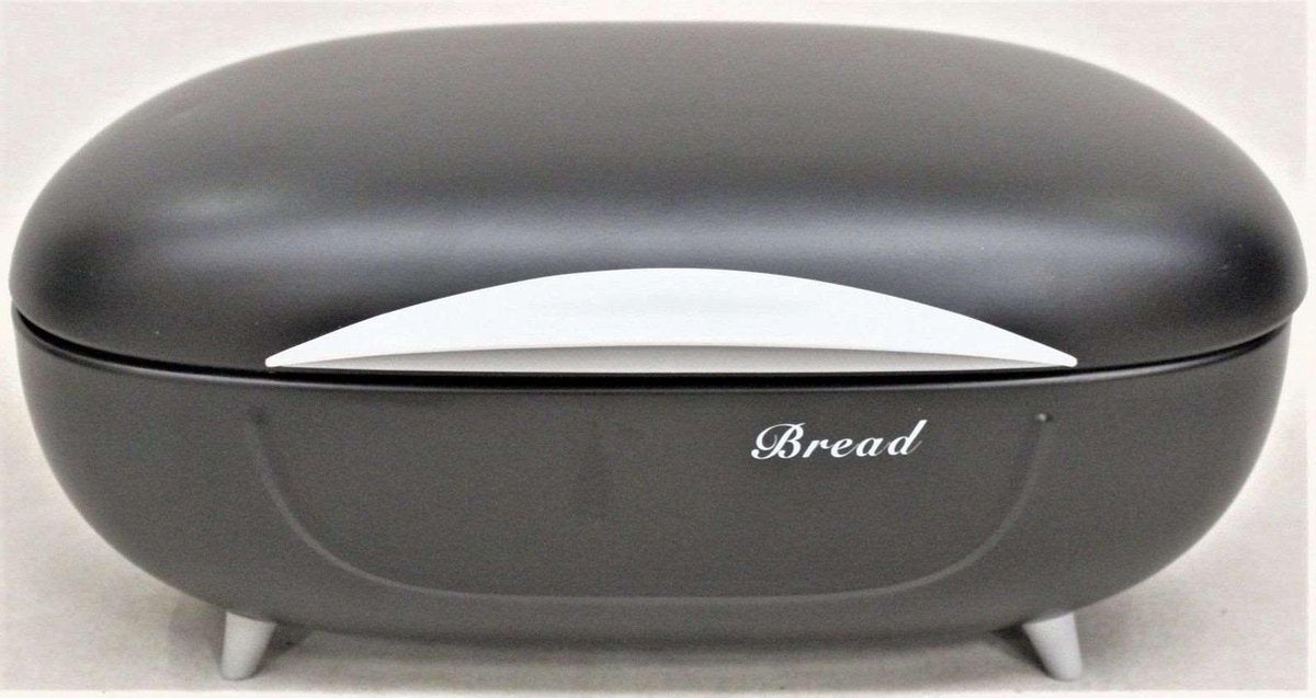 YILTEX – Broodtrommel – Bread Box – Vintage – Zwart