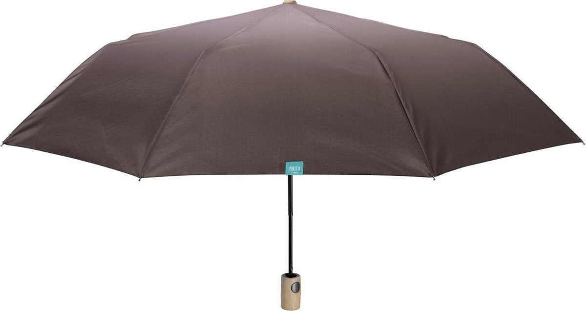 Perletti Mini-paraplu Ombré Automatisch 96 Cm Fiberglas Bruin