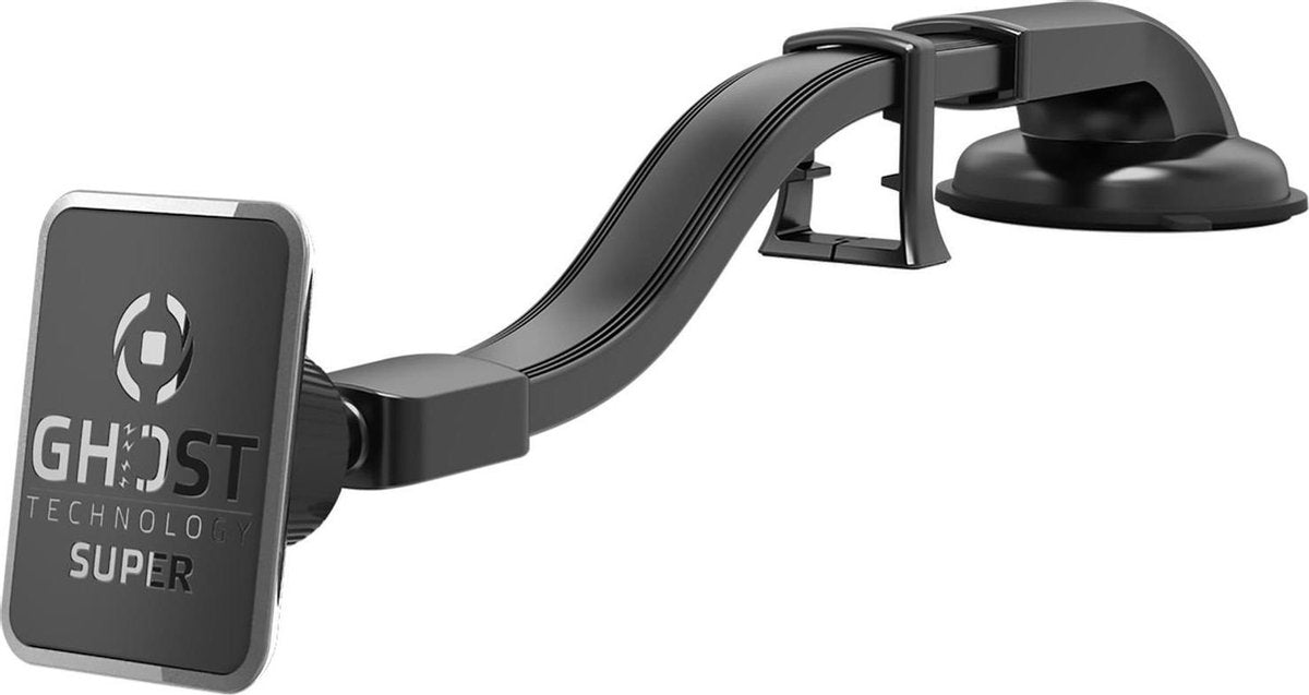 Celly GHOSTSUPERFLEX houder Passieve houder Mobiele telefoon/Smartphone Zwart