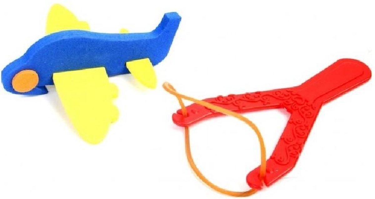 12 stuks Wegschiet foam vliegtuigjes / uitdeelcadeautjes