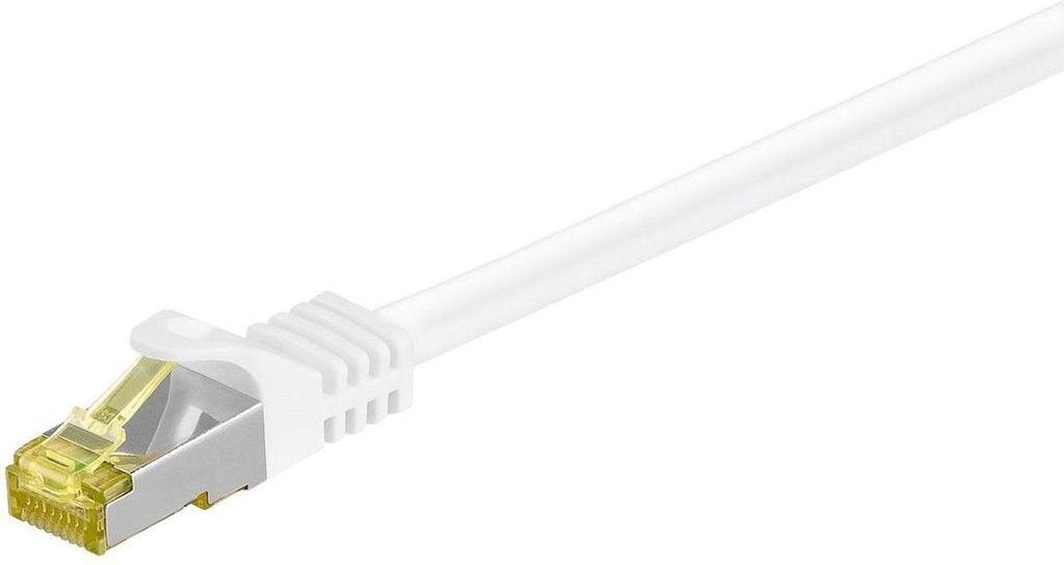 Wentronic 91090 - Cat 7 STP-kabel - RJ45 - 0.5 m - Wit