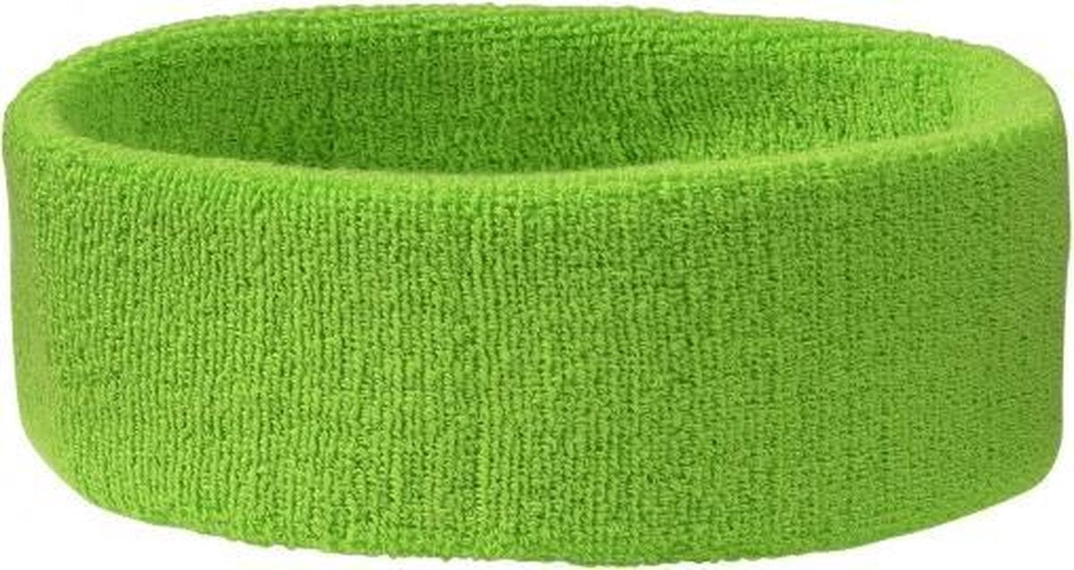 Hoofd zweetband lime