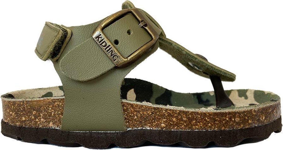 Groene Kipling Sandalen Ganzo 2 Khaki