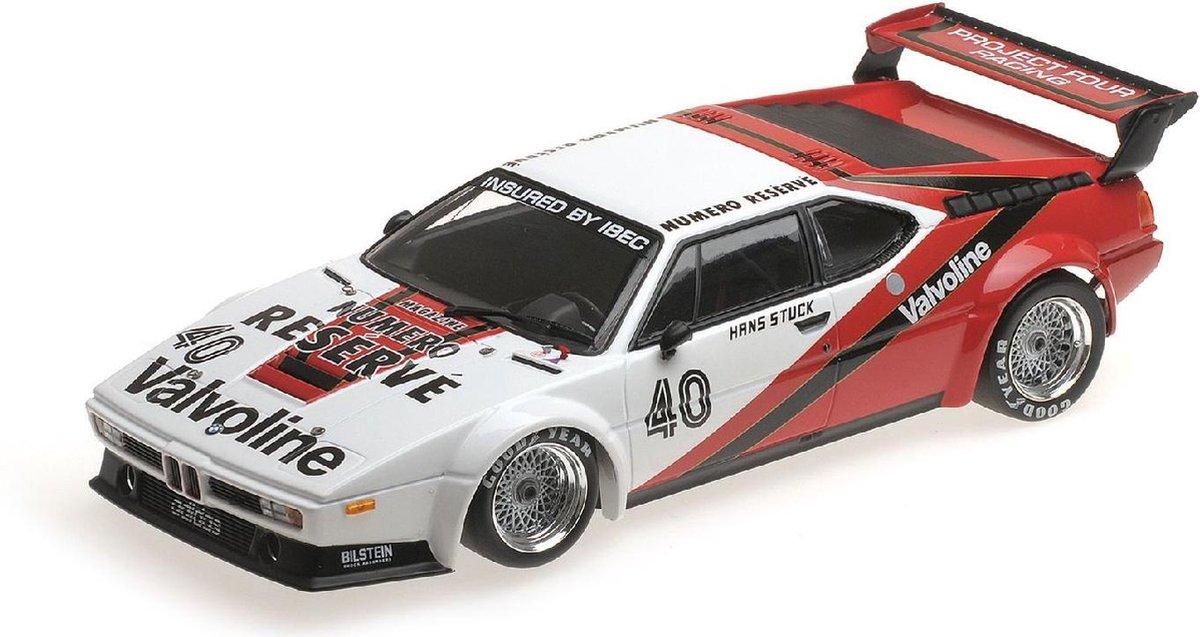 BMW M1 #40 Winner Monaco Procar 1980