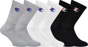 Champion Authentic Athletic  Sokken - Maat 35-38 - Unisex - Zwart/Grijs/Wit